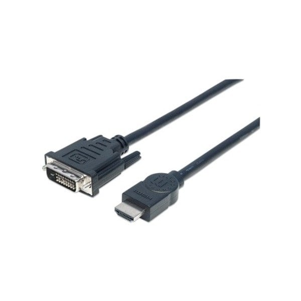 Manhattan 10 Ft Hdmi M/-Dvi-D/M, Dual Link 372510 - main